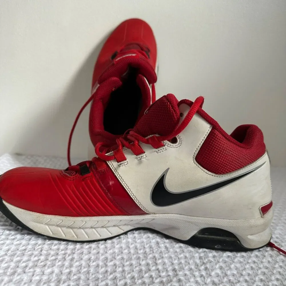 Men's Nike Air Visi Pro 5 University Red/White Size US 10,5  Made In Vietnam